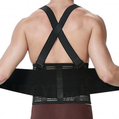 Lumbar Support Belt with Suspenders