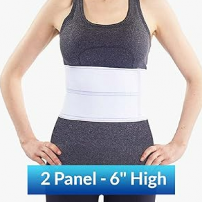 6" 2 Panel Abdominal Binder